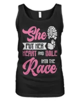 She Put Her Heart And Soul Into The Race Marathon Running