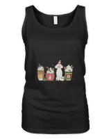 White Poodle Coffee Latte Winter Christmas Dog Mom Holiday