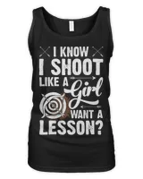 Womens Shoot Like a Girl want a Lesson 2Archery Bow Shooting