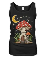 Cottagecore Aesthetic Mushroom And Moon Witchy Vintage 1