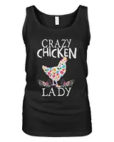 CRAZY Chicken Lady Funny Chicken Lovers