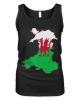 Dragon Animals Wales Map With Dragon Cut Out