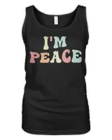 Im Peace I Come In Peace Matching Groovy Retro T-Shirt