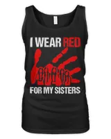 I Wear Red For My Sister Native