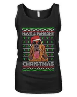 Bloodhound Dog Funny Pawsome Christmas281