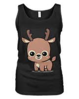 Chibi Kawaii Deer Wildlife Forest Animal Lover119