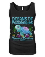 Cute Oceans of Possibilities Summer Reading Turtle