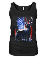 Buck American Flag Deer Hunting