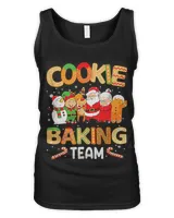 Cookie Baking Team Cute Gingerbread Family Christmas Holiday 406