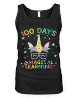 Teacher Teaching Lover Cute Unicorn 100 Days of Magical Learning 100th Day School 229