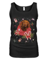 Vizsla Dog In Christmas Card Ornament Pajama Xmas403