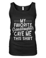 Mens My Granddaughter Gave Me This Shirt For Grandpa Grandfather