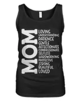 Mom the loving Mothers day bday family Xmas gift design