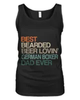 Boxer Best Bearded Beer Lovin German Boxer Dad Fathers Day Funny Boxers Dog