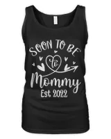 Soon To Be Mommy 2022 Pregnancy Announcement T-Shirt