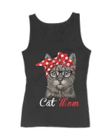 Funny Cat Mom Shirt for Cat Lovers-Mothers Day Gift QTCAT170123A11