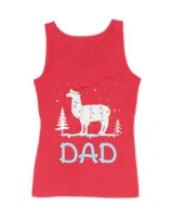 Mens Funny Matching Family Christmas Gifts Dad Llama Christmas