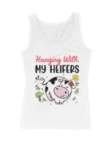 CowShirt Hanging With My Heifers Women Baby Girl Toddler