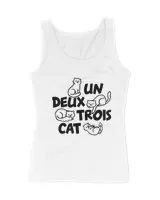 Cat Vintage Cat Lover Funny Kitten French Un Deux Trois Cat HOC200423A2