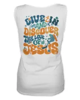 Vacation Bible School 2024 Shirt, Dive In And Discover The Love Of Jesus Tshirt, Scuba Diving VBS 2024 Shirt, Vacation Church Camp, Summer VBS
