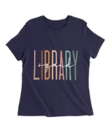Library Squad Librarian Reading Teacher Student Book Lover