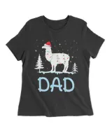 Mens Funny Matching Family Christmas Gifts Dad Llama Christmas