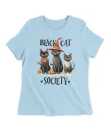 Black Cat Society Pet-Themed T-shirt Collection