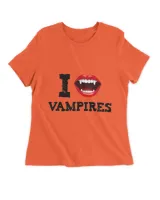 I Love Vampires Funny Bat Bloodsucker Vamp