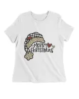 Merry Christmas Teacher Leopard Cheetah Print Buffalo Plaid