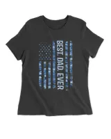 Best Dad Ever American US Flag Camouflage Fathers Day