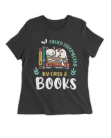 Saying About Books Easily Distracted By Cats And Books QTCATB191222A18