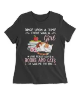 Girl Loved Books & Cats HOC170323A7