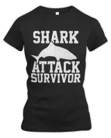 Shark Attack Survivor Shirt Shark Attack