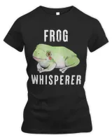 Frog Gift Whisperer Cute Animal Art Quote Pet Design
