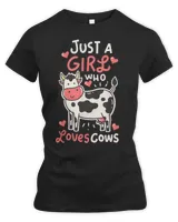 Cow Just A Girl Who Loves Cows