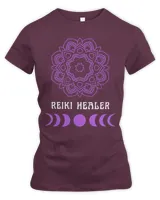 Reiki Healer Purple Mandala New Age Meditation Lightworker