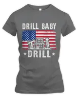 Drill Baby Drill American Flag Trump Funny