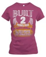 Funny 2nd Birthday Shirt BDay Saying Age 2 Years Joke