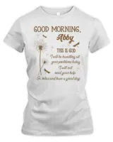 Abby Good Morning