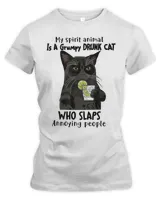 My Spirit Animal Is Grumpy Drunk Cat Who Slaps People
