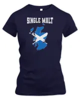 Single Malt Whisky Scotland . A Design for Whiskey lovers T-Shirt