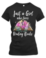 Just a Girl who Loves Reading Books Book Worm