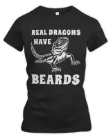 Real Dragons have Beards Funny Bearded Dragon Reptile Lover