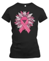 Breast Cancer Sunflower Breast Cancer Awareness T-Shirt