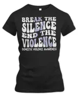 End The Violence Domestic Violence Awareness Shirt