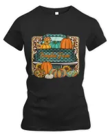 Pumpkin Farm Truck Leopard Pumpkins Season Thanksgiving Fall465