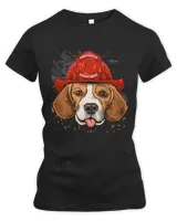 Beagle Firefighter Beagle Dog Lover 756