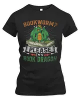 Im A Book Dragon Librarian Book Reading Funny Book Dragon