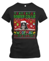 Border Collie Christmas Woof Santa Border Collie Dog Lover 24