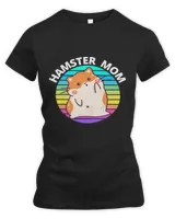 Cute Retro Hamster Mom Funny Pet Lover